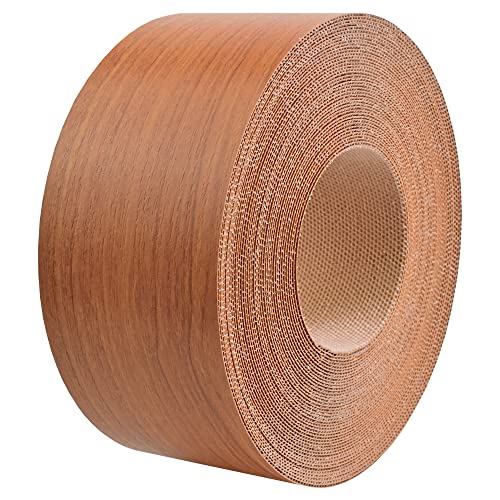 Mprofi MT® 5m Rollo-Cinta de Borde para Planchar de Melamina-Con Adhesivo Termofusible- para Estantes-Tablero de Construcción de Muebles-Cerezo Natural 45mm