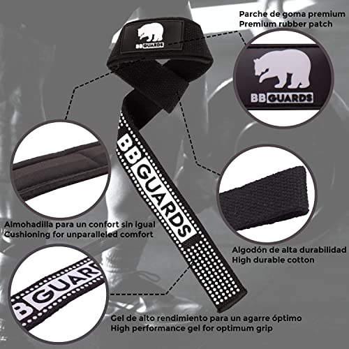 Muñequeras gym, correas levantamiento pesas y cinturón lumbar gimnasio para mejorar tu rendimiento. Pack de straps gym, muñequeras crossfit y cinturon powerlifting para hombre y mujer (M)