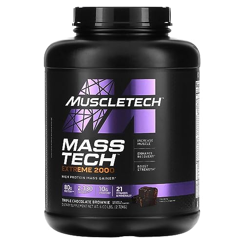 Muscletech Mass-Tech Extreme 2000 - 3,18 kg Triple Chocolate Brownie