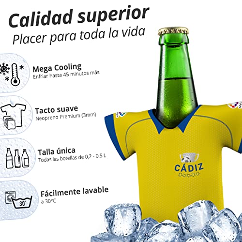 myfanshirt Personalizado Cadiz Camiseta | CÁDIZ CF Regalos CÁDIZ Hombre Comprar Compatible | Amigo Abuelo Hermano cumpleaños Navidad Pascua el Amigo by SPSP