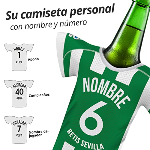 myfanshirt Personalizado R. Betis Camiseta | Real Betis Regalos Betis Real Hombre Comprar Compatible | Amigo Abuelo Hermano cumpleaños Navidad Pascua el Amigo by SPSP