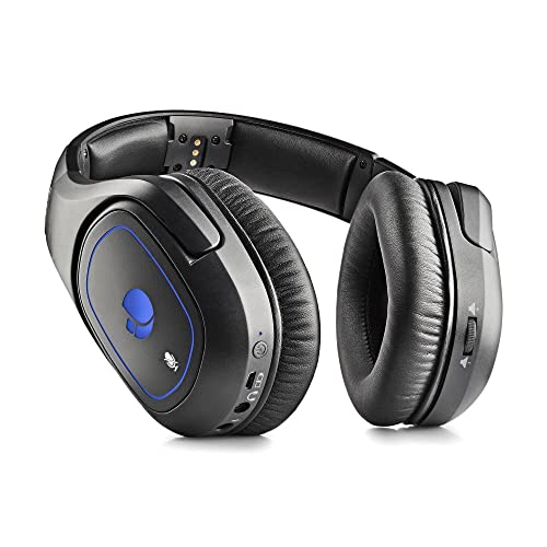 NGS GHX-600 - Auriculares 7.1 de Gaming Inalámbricos con Tecnología 2,4 GHz, Luces LED y Base de Carga