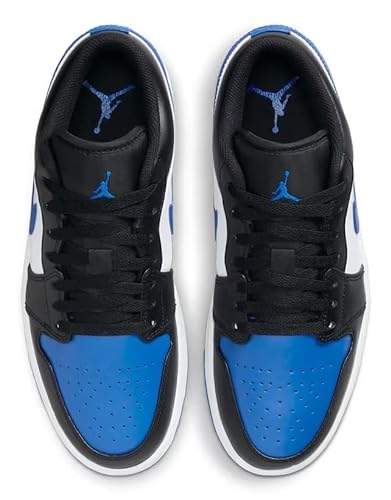 Nike Air Jordan 1 Bajo Zapatos De Hombre, White/Royal Blue-black-white, 41 EU