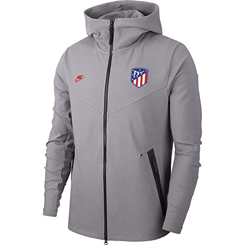 NIKE AtléTico De Madrid Tech Pack Sudadera, Hombre, Black or Grey, M