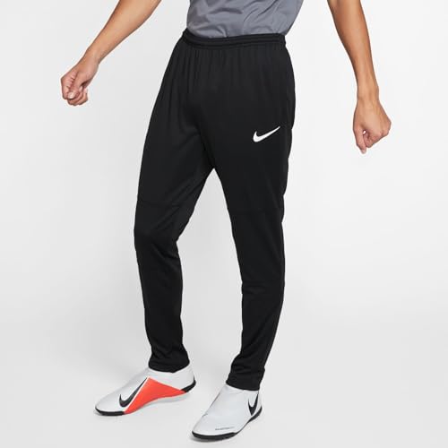 NIKE Dri Fit Park, Pantalones De Deporte Hombre, Negro, S