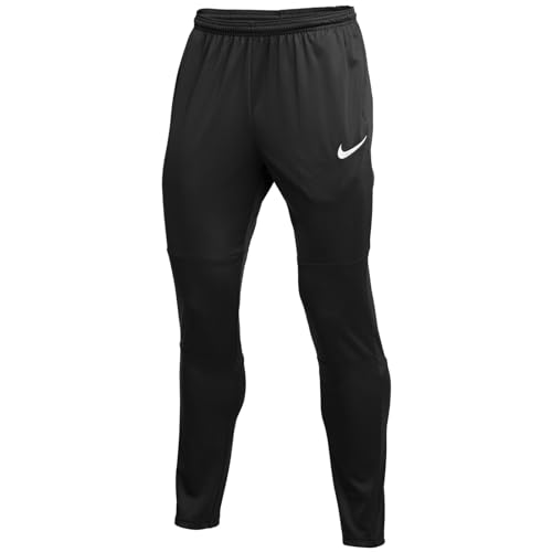 NIKE Dri Fit Park, Pantalones De Deporte Hombre, Negro, S