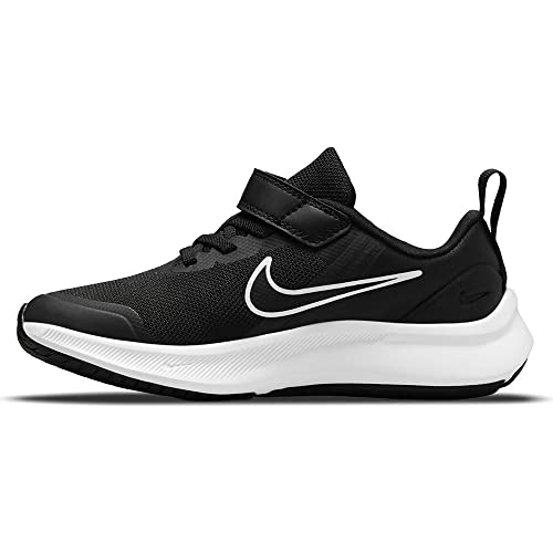 NIKE Star Runner 3, Zapatillas de Gimnasia Unisex Niños ,Negro Gris Humo Oscuro Gris Humo Oscuro ,31.5 EU