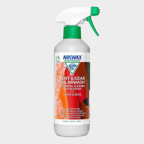 Nikwax 500 ml Tienda de campaña y Equipo de Lavado Solar, Unisex, Multicolor/fantasía