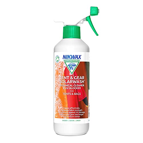 Nikwax 500 ml Tienda de campaña y Equipo de Lavado Solar, Unisex, Multicolor/fantasía