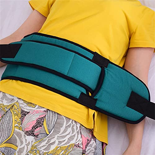 NTCE Cinturón de Seguridad para Cama, Cinturón Abdominal de Seguridad Confort para Silla de Ruedas o Silla Geriátrica - Alta Protección Anti-Caídas