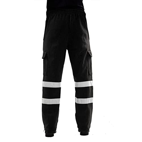 NUSGEAR 2023 Pantalones Hombre Moda Casual reflectante Pants Jogging Pantalon Deportivos trabajo Fitness Chandal Otoño Pantalones Largo Al aire libre Pantalones de Trekking