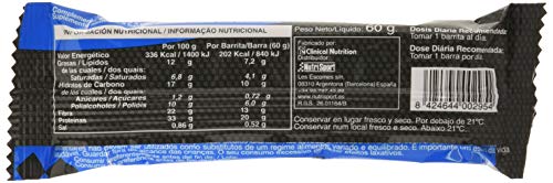 NUTRISPORT – Barritas Proteína Low Carbs | Suplementos Deportivos | Proteínas para masa muscular con Fibra | Energy Protein Bar | Recuperador Muscular | Sabor Brownie | 16 unidades