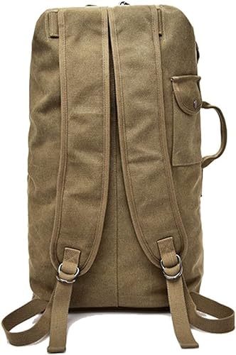 Oarea multifuncional Militar táctica lona mochila hombres hombre grande ejército cubo bolsa deportes al aire libre bolsa de viaje mochila