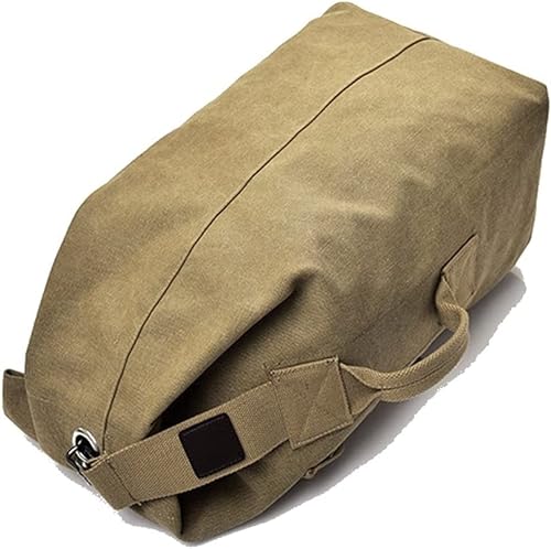 Oarea multifuncional Militar táctica lona mochila hombres hombre grande ejército cubo bolsa deportes al aire libre bolsa de viaje mochila