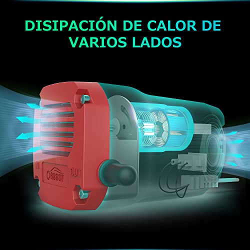 oasser Bomba Extractora de Aceite DC 12V 80W Extractores de Fluidos Bomba de Transferencia de Combustible y Aceite para Auto, Moto, Quad OP1 Rojo