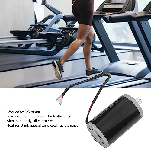 Okuyonic Motor Eléctrico para Cinta de Correr, Motor de Accionamiento CC para Cinta de Correr Resistente Al Calor con Bobina de Cobre de Alta Torsión para Reparación