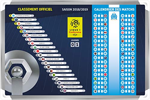 Om Pizarra magnética de clasificación del Olympique de Marsella