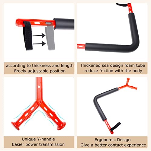 Orrdiffi Ayudas para el Entrenamiento de Swing de Golf Entrenador de Movimiento Giratorio Corrector De Codo De Golf Spinner Swing Trainer Golf Balancearse Entrenador Golf Swing Training Aids