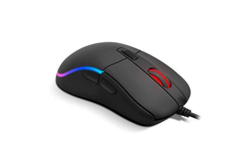 Ozone Raton Gaming Neon X40 -OZNEONX40- Raton para Gamers competitivos,Sensor Optico PMW 3330, Iluminación RGB, dpi 7200, Software Personalizable, Negro