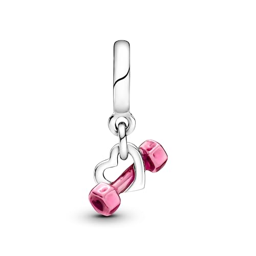 Pandora Charm Colgante Mancuerna y Corazón 799545C01