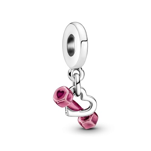 Pandora Charm Colgante Mancuerna y Corazón 799545C01