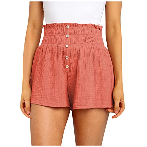 Pantalones cortos casuales y cómodos de verano para mujer, con bolsillos, pantalones cortos deportivos de pierna ancha para mujer, pantalones cortos de correr, pantalones cortos de yoga para mujer,