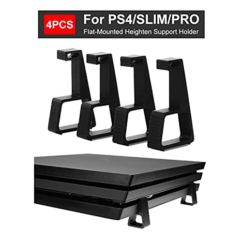 para PS4 Accesorios Soporte para Playstation 4 para PS4 para Slim Pro Pie Consola Soporte Horizontal Máquina de Juego Patas de enfriamiento (PS4 Pro)