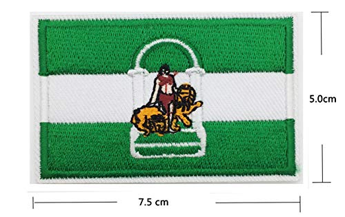 PARCHE bandera andalucia BORDADO PARA PLANCHAR O COSER