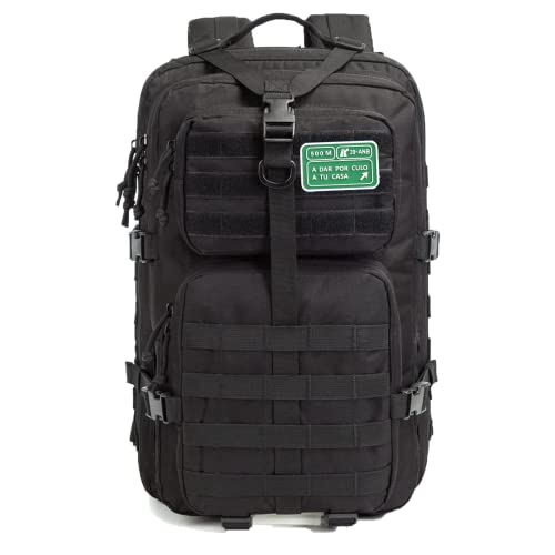 Parche Rectangular De Cross Training de PVC Para Mochila Tactica Militares- A Dar Por Culo A Tu Casa - 76x43 Mm - Accesorio Para Gym Diseñado En España Para Chaleco