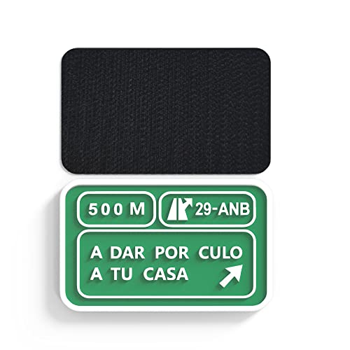 Parche Rectangular De Cross Training de PVC Para Mochila Tactica Militares- A Dar Por Culo A Tu Casa - 76x43 Mm - Accesorio Para Gym Diseñado En España Para Chaleco