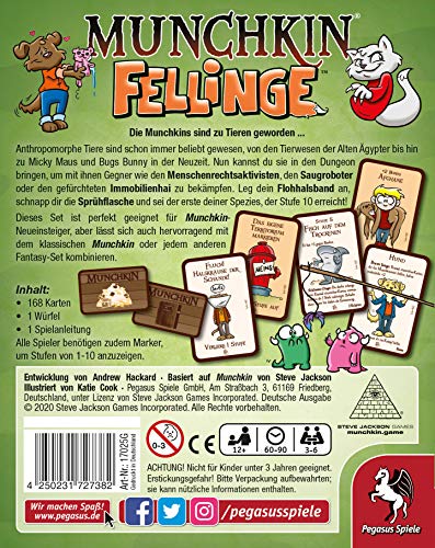 Pegasus Spiele Munchkin Fellinge