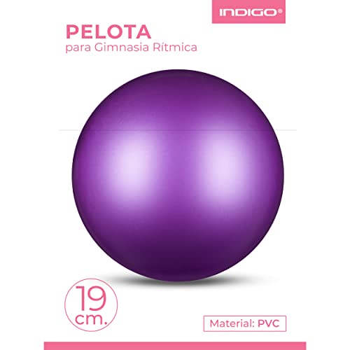 Pelota PVC Metalizada 350 g 17 cm (Violeta)