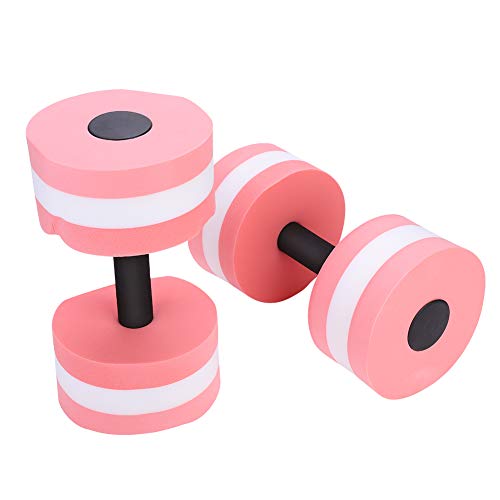 Pesa de gimnasia con flotador de agua de 1 par, pesa de gimnasia para entrenamiento de fuerza para deportes acuáticos(Rojo) Dumbbell Entrenamiento De Fuerza Dumbbell Entrenamiento De Fuerza