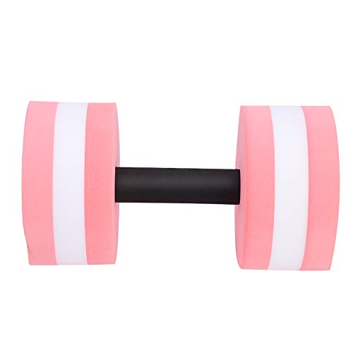 Pesa de gimnasia con flotador de agua de 1 par, pesa de gimnasia para entrenamiento de fuerza para deportes acuáticos(Rojo) Dumbbell Entrenamiento De Fuerza Dumbbell Entrenamiento De Fuerza