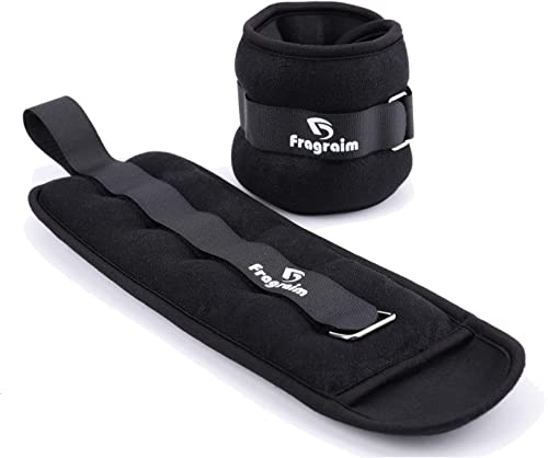 Pesas Para Tobillos, 1KG 1 Par de Pesas de Muñeca, Pierna y Brazo para Mujeres, Niños y Hombres, Cómodas y Suaves, Perfectas para Bailar, Correr, Caminar, Fitness, Entrenamiento