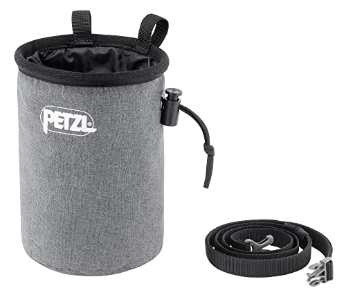 PETZL Bolsa Magnesio BANDI - Unisex, Gris, Talla Única