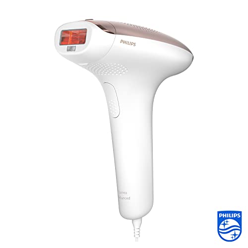 Philips Lumea Depiladora Luz Pulsada IPL Serie 7000, 2 accesorios para el cuerpo y la cara, minilimpiador facial VisaPure, con cable (BRI922/00)