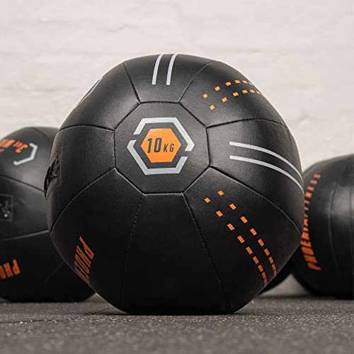 Phoenix Fitness Balón de pared – Heavy Duty Slam Ball para fortalecer los músculos centrales y entrenamiento HIIT – ideal para el hogar, gimnasio, boxeo, estudio – Peso: 10 kg