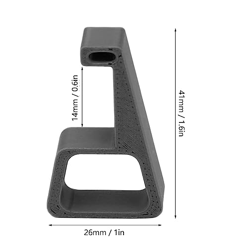 Pies de Refrigeración para PS4 Pro, Soporte Horizontal para Consola de Juegos, Soporte de Elevación de Consola de Pies de Refrigeración con Silicona Antideslizante (Negro)