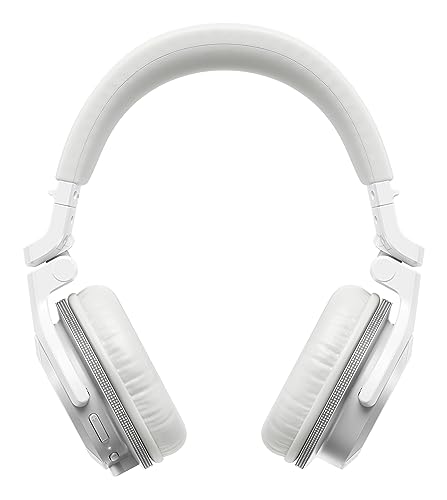 Pioneer DJ HDJ-CUE1BT-W, DJ Auriculares con Bluetooth, Blanco