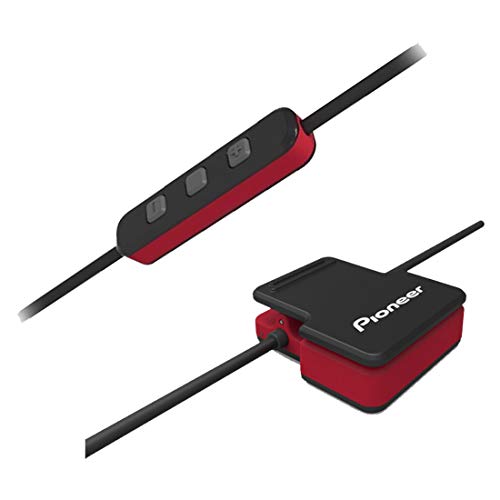 Pioneer SE-CL5BT-R - Auricular Deportivo (Bluetooth, Micrófono Integrado) Color Rojo, Medio