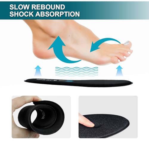 Plantillas Memory Foam para Mujer y Hombre, ajustable a la talla, Plantilla foam silicona cómoda, Descanso para los pies en tu actividad diaria, deportiva o de ocio (37-41)