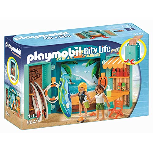 PLAYMOBIL - Cofre Tienda Surf (5641)