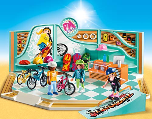 PLAYMOBIL Tienda de Bicicletas y Skate