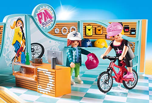 PLAYMOBIL Tienda de Bicicletas y Skate