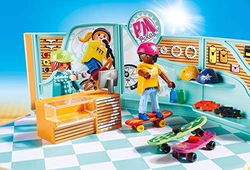 PLAYMOBIL Tienda de Bicicletas y Skate