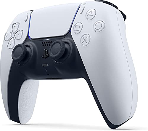 PlayStation - Mando Inalámbrico DualSense | Mando Original Sony para PS5 con Retroalimentación Háptica y Gatillos Adaptativos - Color Blanco