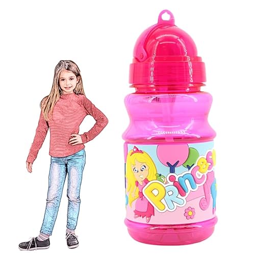 PLUS HOME Botella Agua con nombre Alicia para niños, 100% a prueba de fugas, sin BPA, 350 ml, para guardería, colegio, viajes y deporte Regalo de Niños 5-10 años para Colegio Cumpleaños(350ML)