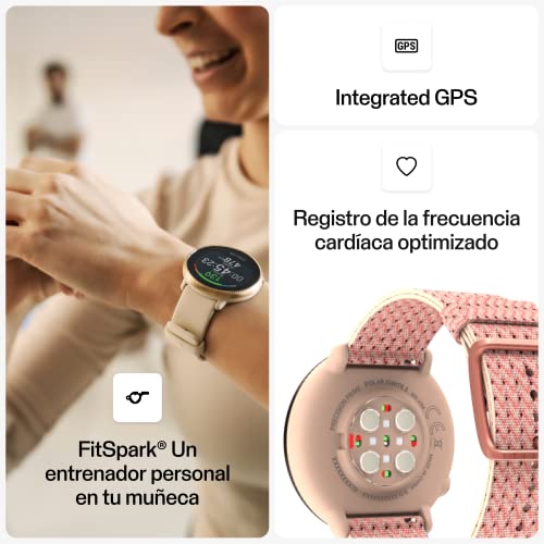 Polar Ignite 2 - Smartwatch Fitness con GPS, Pulso óptico de muñeca, guía Personalizada de Entrenamientos, recuperación y Registro del sueño, Tiempo y Funciones Smartwatch