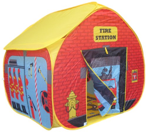 Pop It Up - Tienda Plegable para Jugar, diseño estación de Bomberos